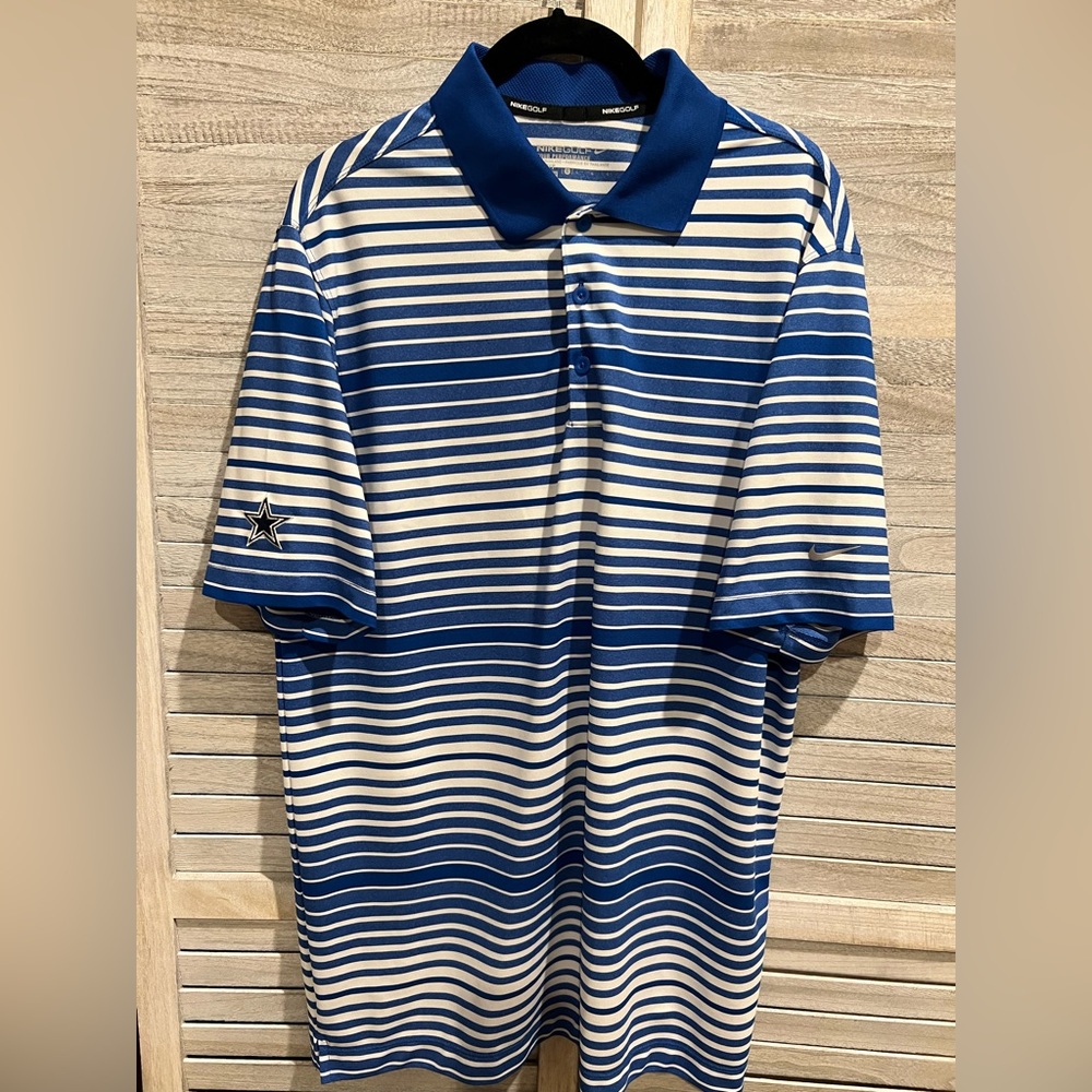 Nike Golf Dallas Cowboys Drifit Polo